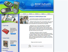 Tablet Screenshot of biomsoft.com